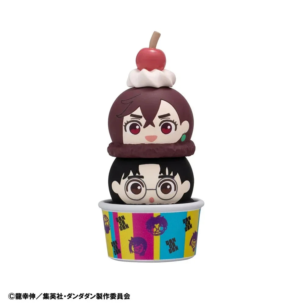 Dandadan Tsumichen Stacking Trading Figure 6-Pack med Gåva Megahouse