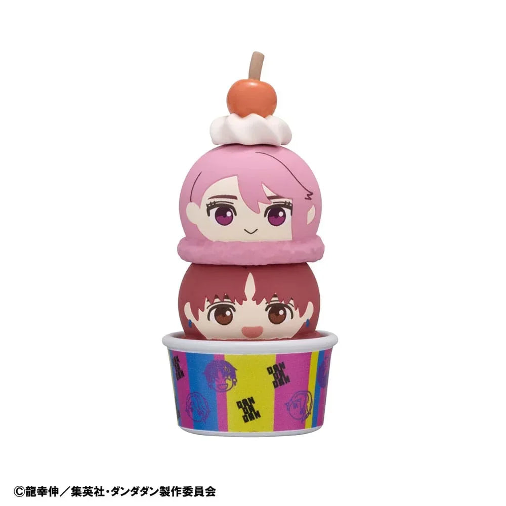 Dandadan Tsumichen Stacking Trading Figure 6-Pack med Gåva Megahouse