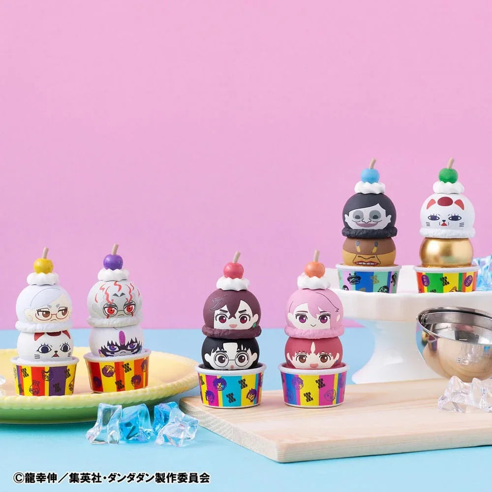 Dandadan Tsumichen Stacking Trading Figure 6-Pack med Gåva Megahouse