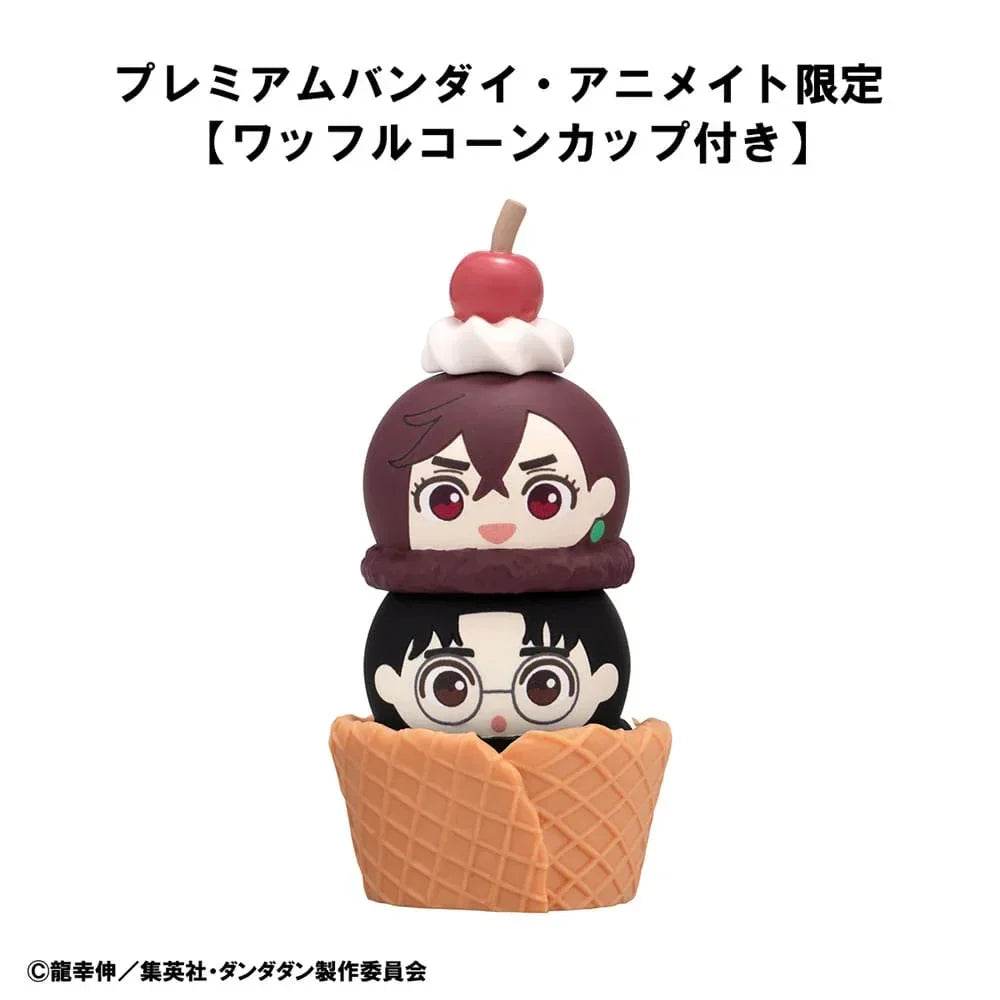 Dandadan Tsumichen Stacking Trading Figure 6-Pack med Gåva Megahouse