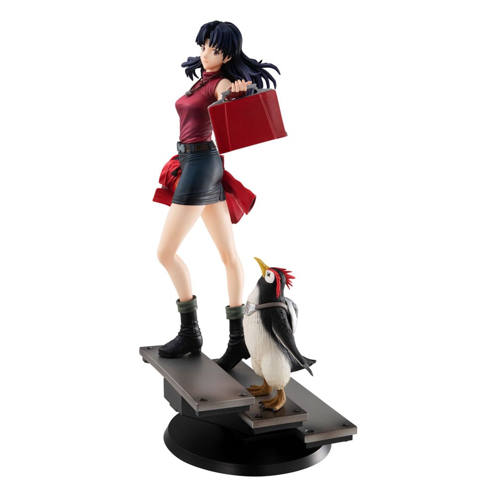 Rebuild of Evangelion Gals PVC Figur Misato Katsuragi & Pen Pen 25 cm Megahouse