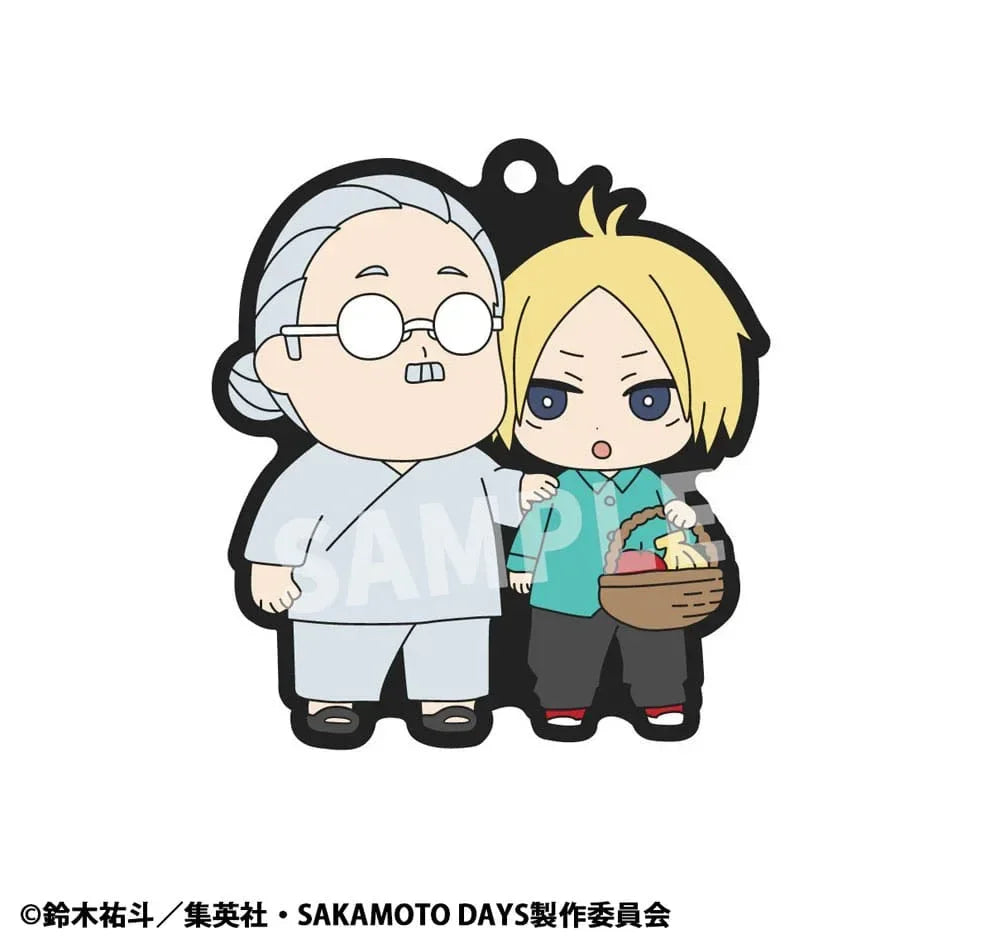 Sakamoto Days Gummikaraktärer Buddycolle Gummicharmar Vol. 2 - 7 cm Assortiment (6) Megahouse