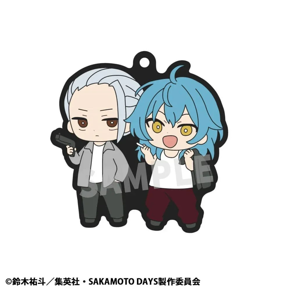 Sakamoto Days Gummikaraktärer Buddycolle Gummicharmar Vol. 2 - 7 cm Assortiment (6) Megahouse