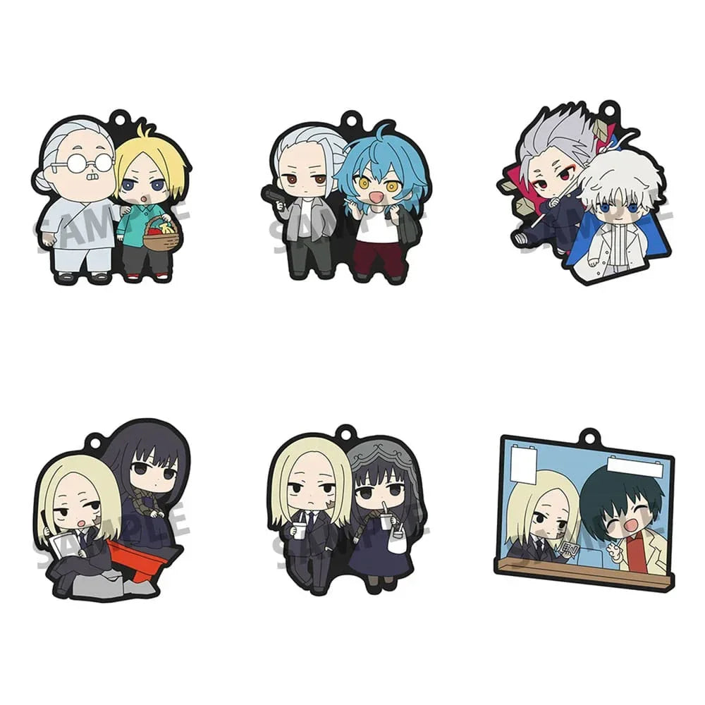 Sakamoto Days Gummikaraktärer Buddycolle Gummicharmar Vol. 2 - 7 cm Assortiment (6) Megahouse