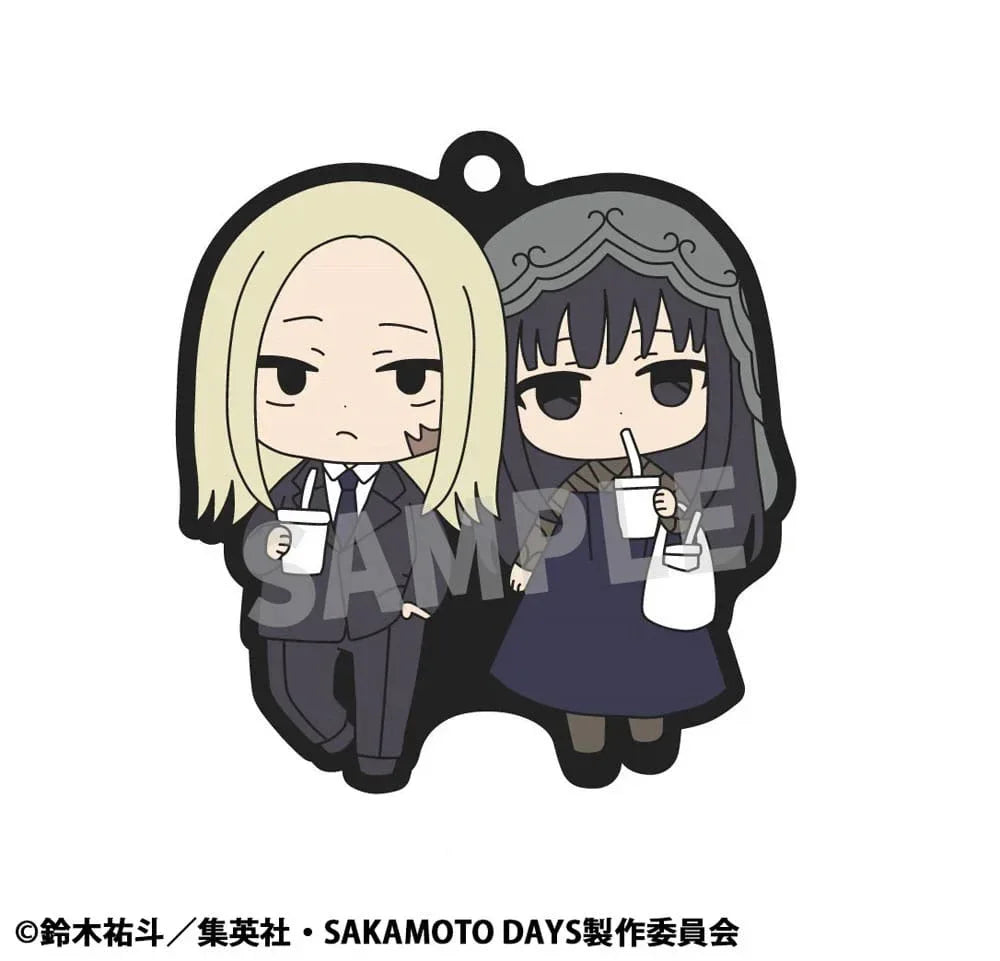 Sakamoto Days Gummikaraktärer Buddycolle Gummicharmar Vol. 2 - 7 cm Assortiment (6) Megahouse