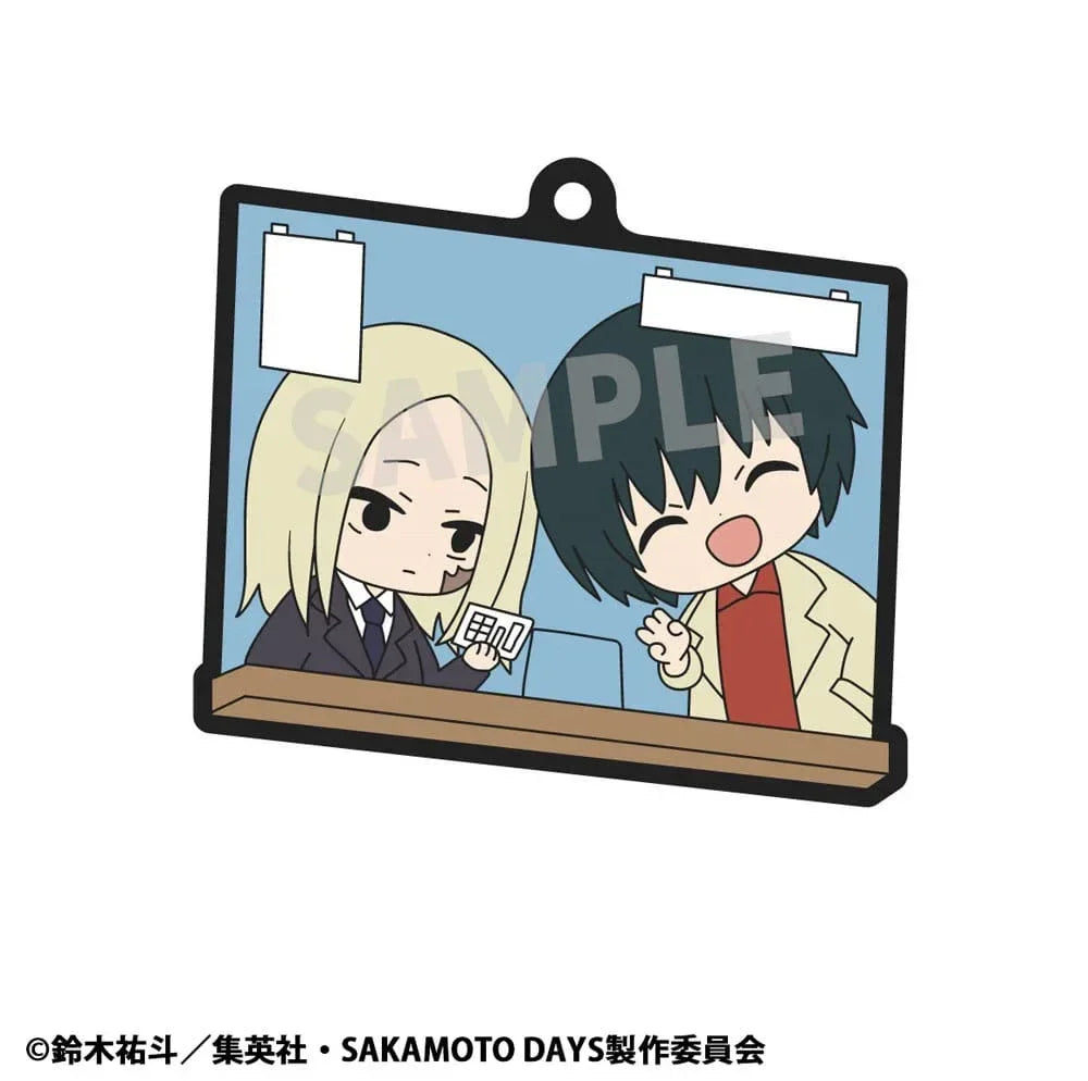 Sakamoto Days Gummikaraktärer Buddycolle Gummicharmar Vol. 2 - 7 cm Assortiment (6) Megahouse