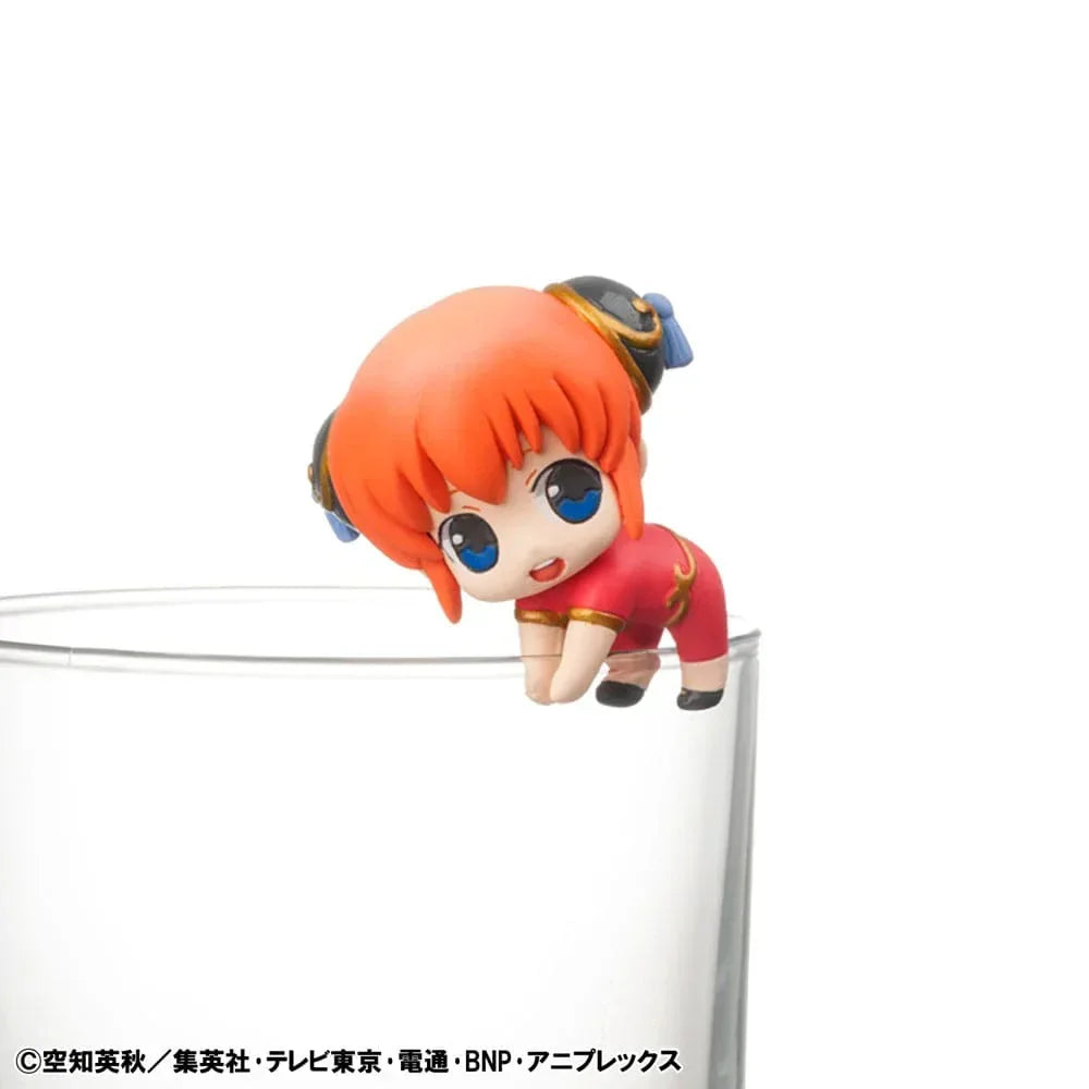 Gintama Ochatomo Series Trading Figur - En kopp te 5 cm Assortiment (8) Megahouse