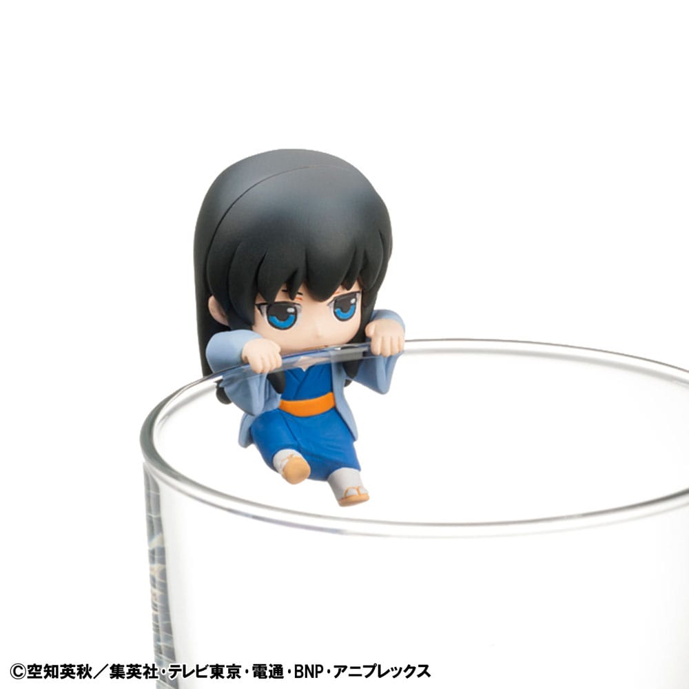 Gintama Ochatomo Series Trading Figur - En kopp te 5 cm Assortiment (8) Megahouse