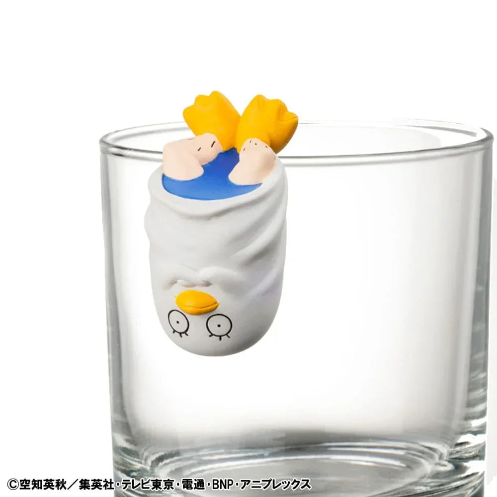 Gintama Ochatomo Series Trading Figur - En kopp te 5 cm Assortiment (8) Megahouse