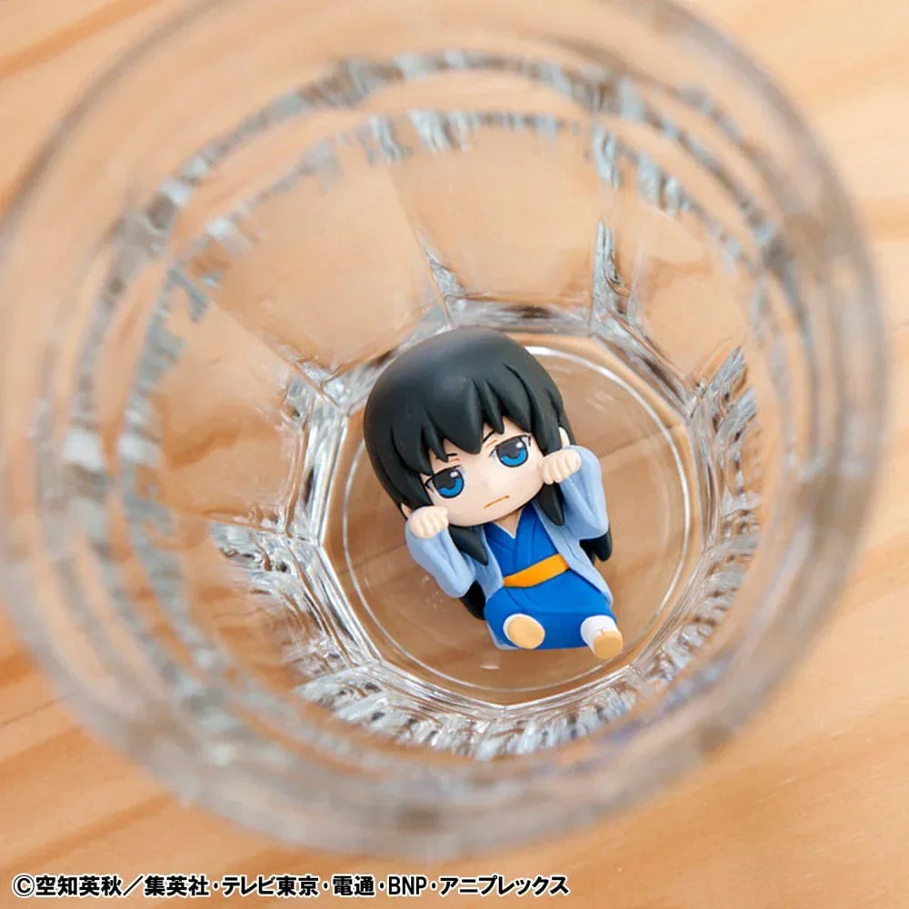 Gintama Ochatomo Series Trading Figur - En kopp te 5 cm Assortiment (8) Megahouse