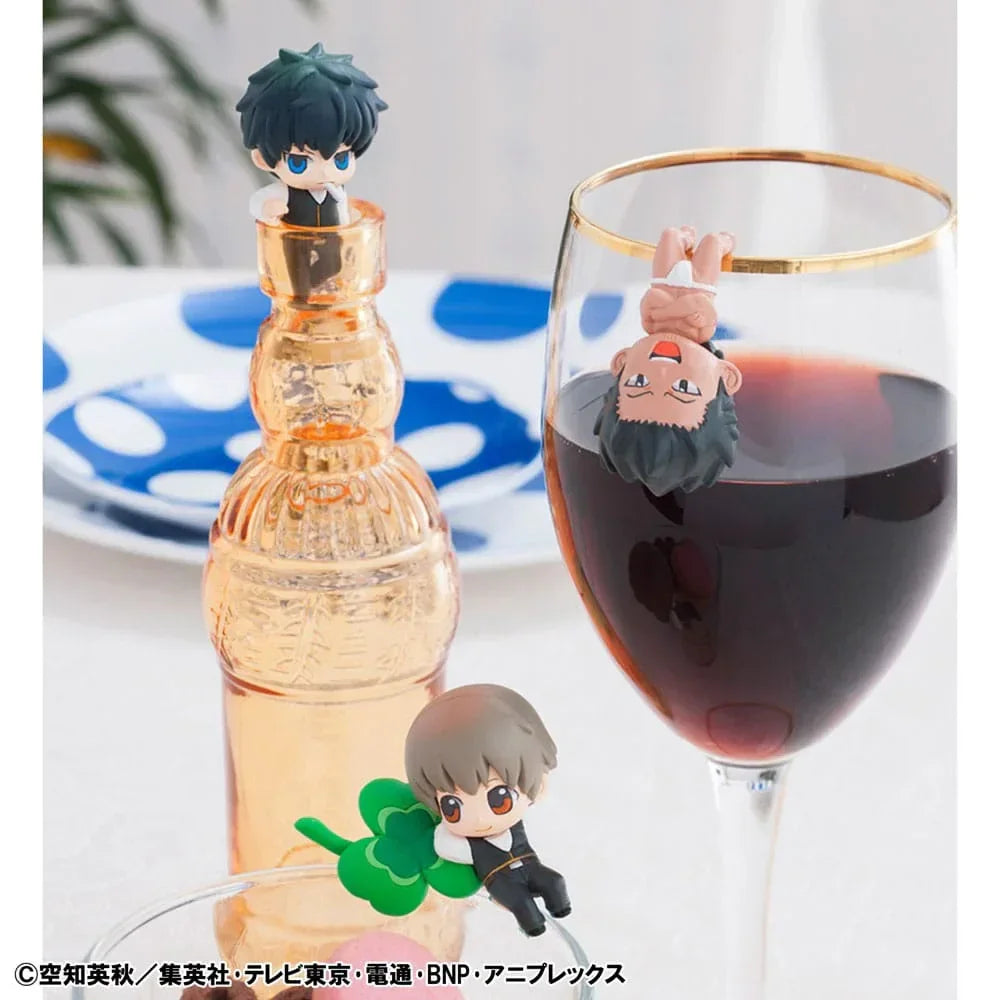Gintama Ochatomo Series Trading Figur - En kopp te 5 cm Assortiment (8) Megahouse