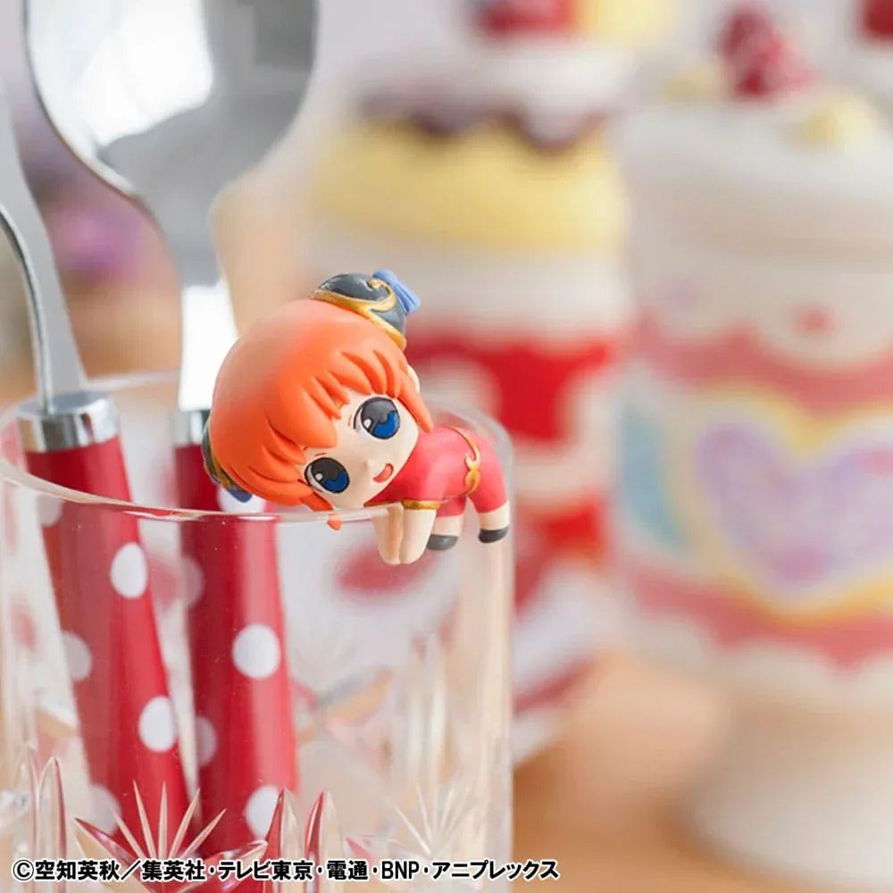 Gintama Ochatomo Series Trading Figur - En kopp te 5 cm Assortiment (8) Megahouse