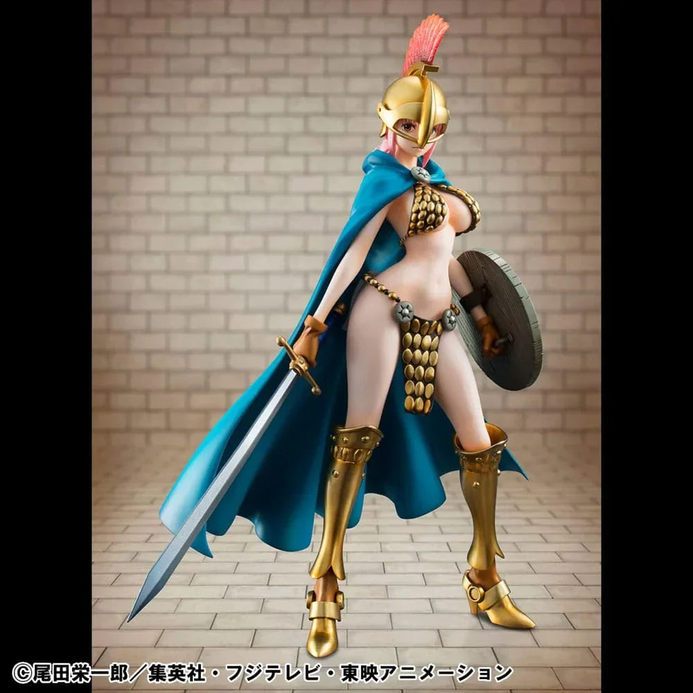 One Piece P.O.P PVC Figur Gladiator Rebecca Sailing Again Super Limited Reprint Ver. 22 cm Megahouse
