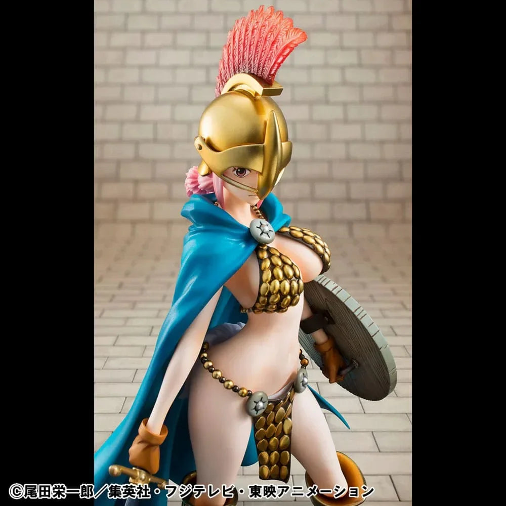 One Piece P.O.P PVC Figur Gladiator Rebecca Sailing Again Super Limited Reprint Ver. 22 cm Megahouse