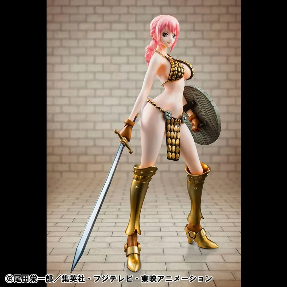 One Piece P.O.P PVC Figur Gladiator Rebecca Sailing Again Super Limited Reprint Ver. 22 cm Megahouse