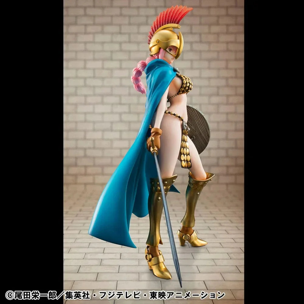 One Piece P.O.P PVC Figur Gladiator Rebecca Sailing Again Super Limited Reprint Ver. 22 cm Megahouse