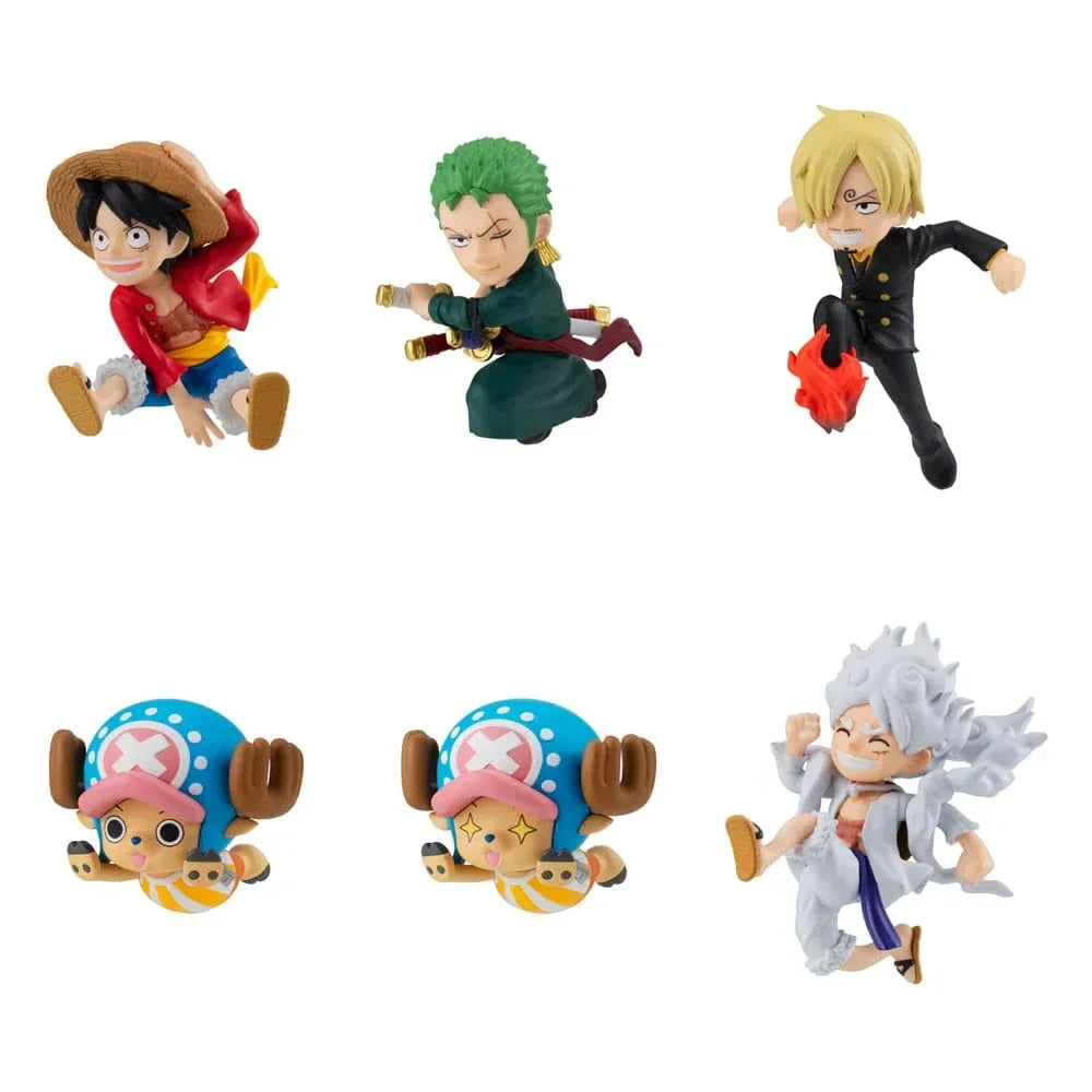 One Piece Tobimasu Trading Figure 5 cm Blind Box Assortment (6) Megahouse