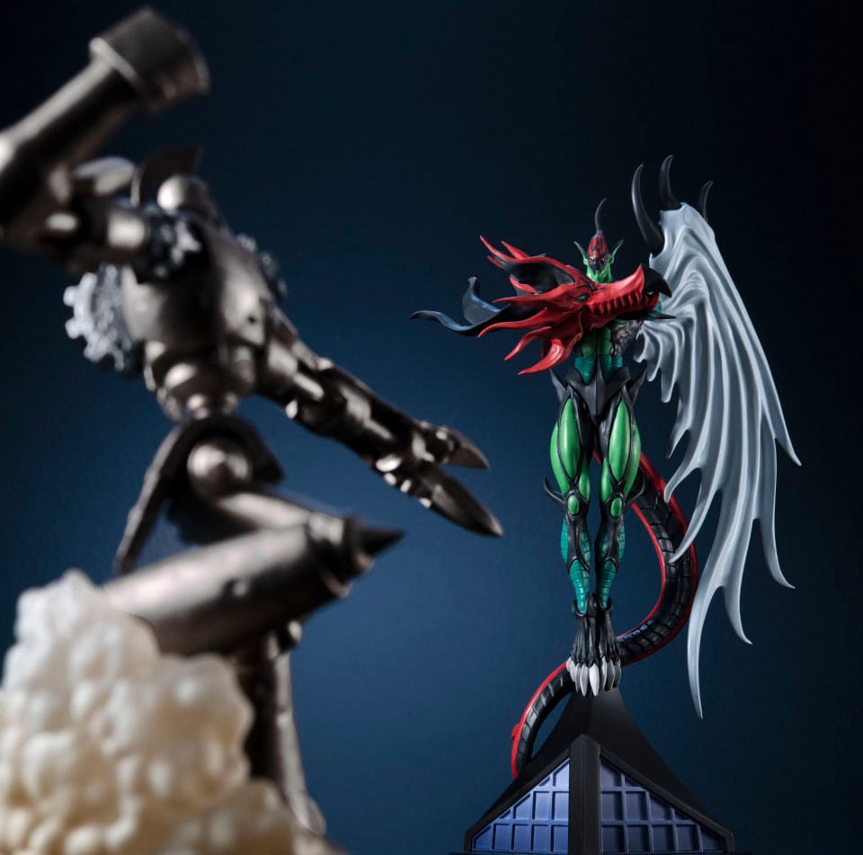 Yu-Gi-Oh! Duel Monsters Monsters Chronicle GX E PVC Figur Hero Flame Wingman 16 cm Megahouse