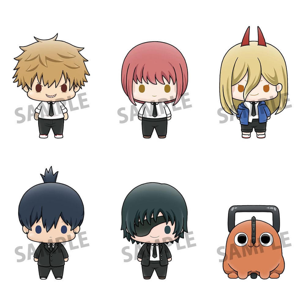 Chainsaw Man Chokorin Mascot Series Trading Figure 6-Pack 5 cm Megahouse