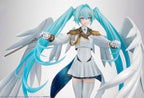 Mobile Suit Gundam x Hatsune Miku Lucrea PVC Figur - Hatsune Miku x Wing Gundam Zero EW 45th Anniversary 27 cm Megahouse