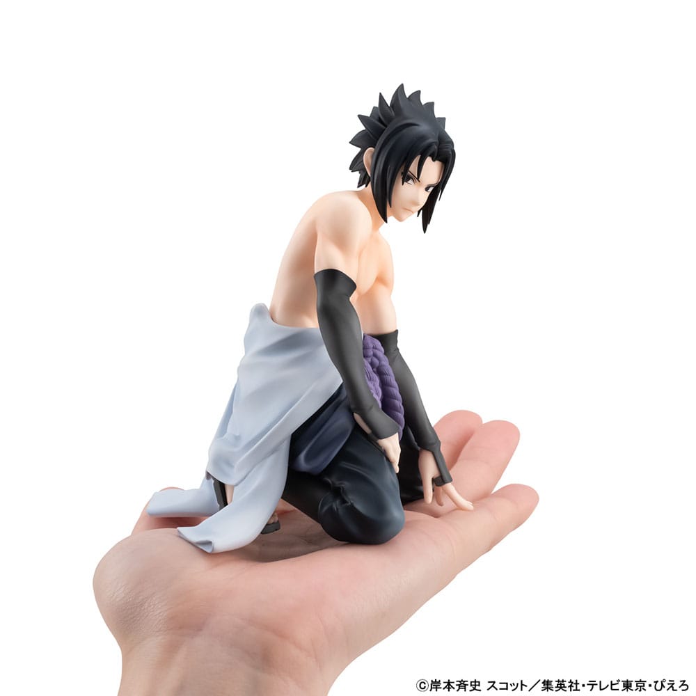 Naruto Shippuden G.E.M. Series PVC Figur Sasuke Palm Size 12 cm Megahouse