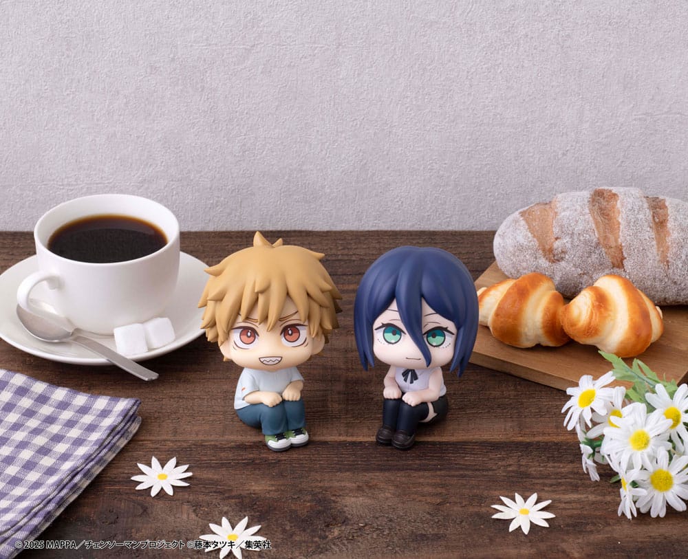 Chainsaw Man The Movie: Reze Arc PVC Figurs Denji & Reze Set (med gåva) 11 cm Megahouse