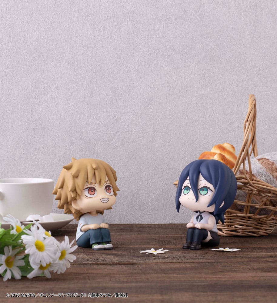 Chainsaw Man The Movie: Reze Arc PVC Figurs Denji & Reze Set (med gåva) 11 cm Megahouse