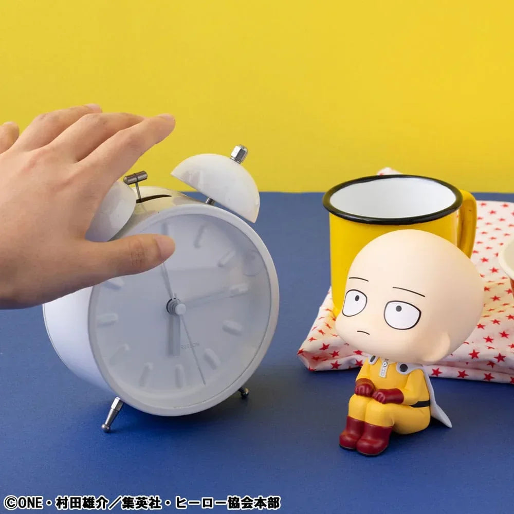 One Punch Man Look Up PVC Figur Saitama 11 cm Megahouse