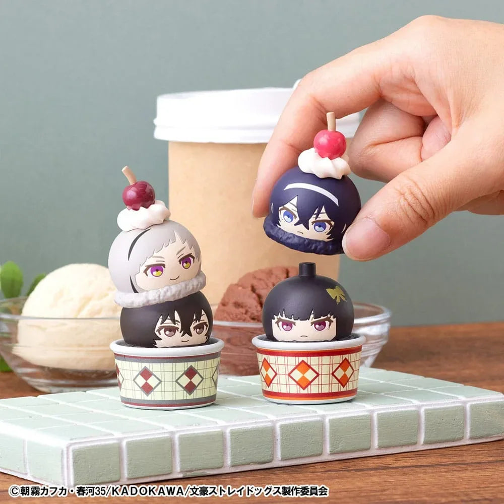 Bungo Stray Dogs Tsumichen Stapla & Förändra Samlarfigur 6-Pack 8 cm (med present) Megahouse