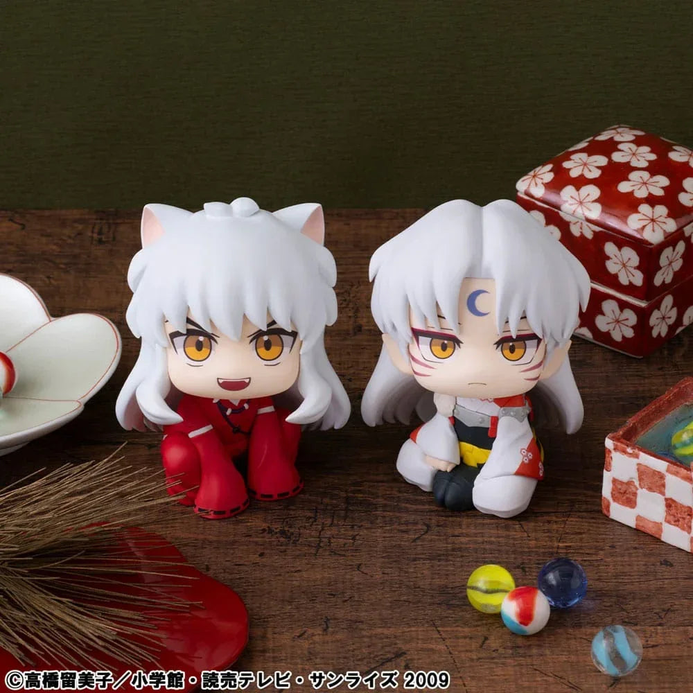 Inuyasha Look Up PVC Figur Inuyasha & Sesshomaru 11 cm (med present) Megahouse