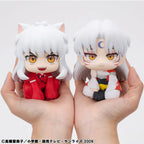 Inuyasha Look Up PVC Figur Inuyasha & Sesshomaru 11 cm (med present) Megahouse