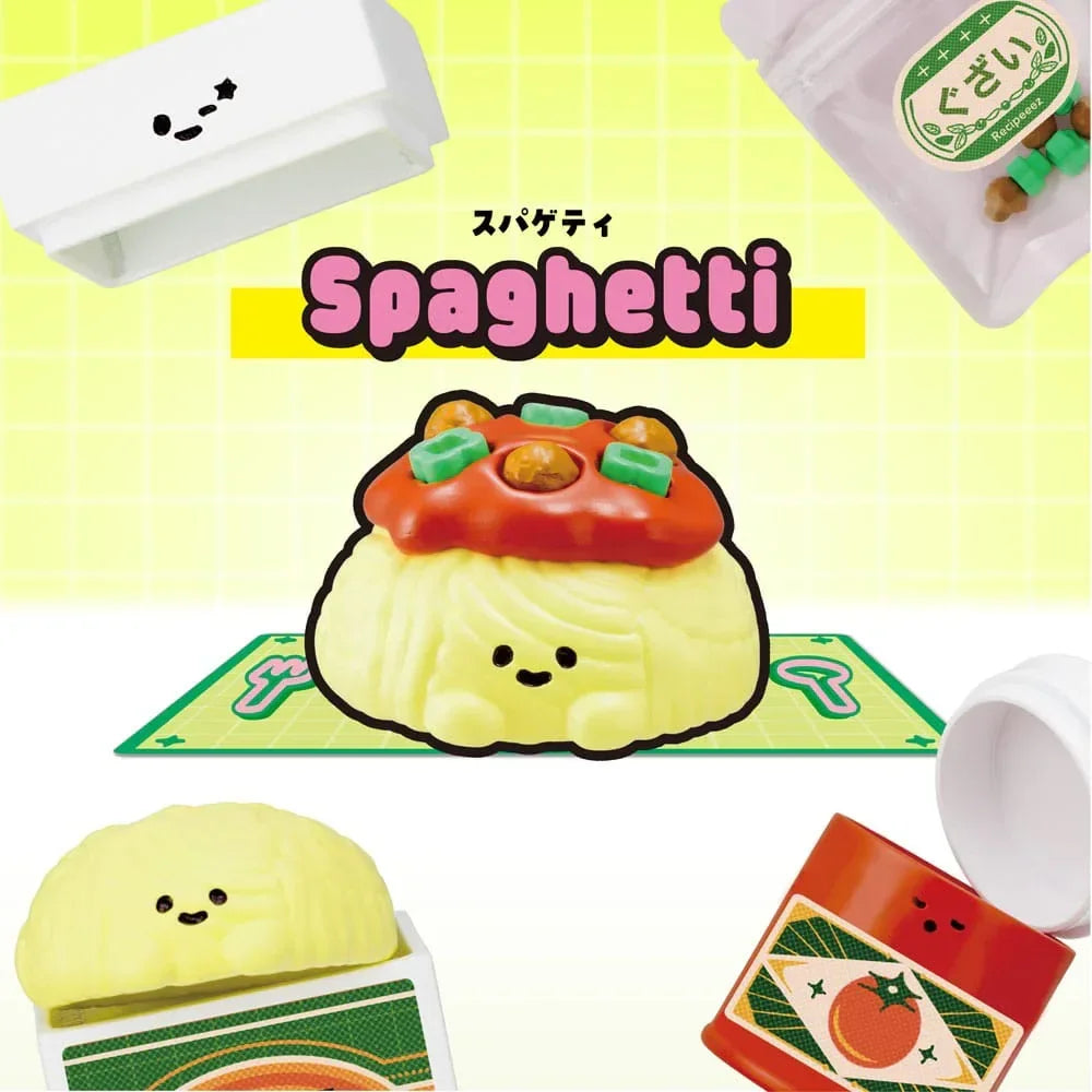 Recipeeez Mini Figur Meny 01 - 3 cm Assortiment (4) Megahouse