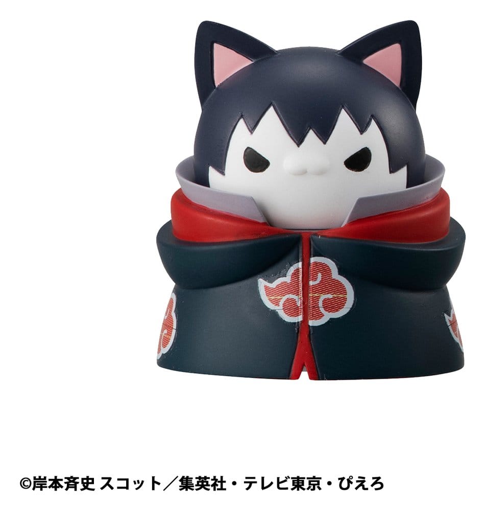 Naruto Shippuden Mega Cat Project Tradingfigur Defense Battle of Village of Konoha! 3 cm Nyaruto! Blind Box Sortiment (8) (re-run)