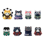 Naruto Shippuden Mega Cat Project Trading Figure 3 cm Nyaruto! Last Battle Ver. Blind Box Assortment (8) Megahouse