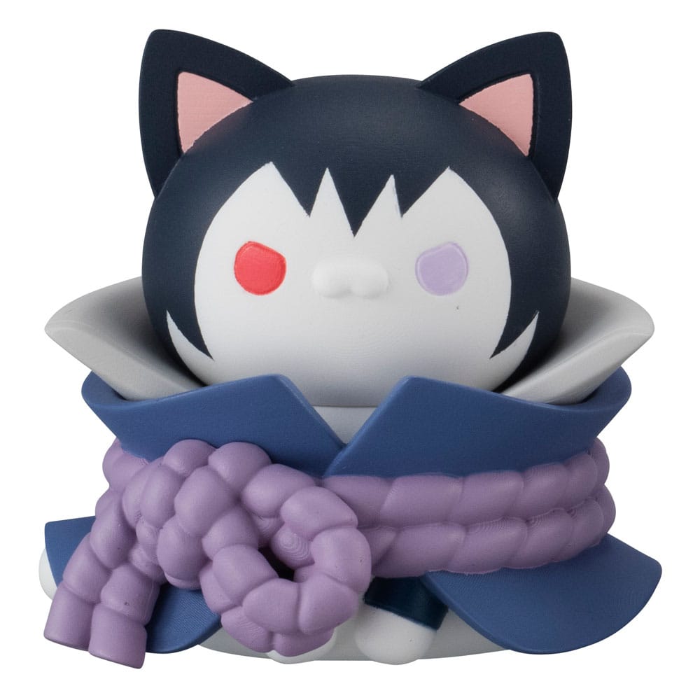 Naruto Shippuden Mega Cat Project Trading Figure 3 cm Nyaruto! Last Battle Ver. Blind Box Assortment (8) Megahouse