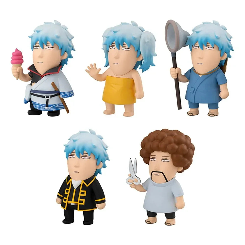 Gintama Trading Figures 6-Pack - Gintama We Love Ginsan 10 cm Blind Box (med present) Megahouse