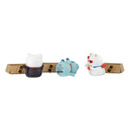 Gintama x Okawabukubu Trading Figure Cats Luckycat 3 cm Blind Box Assortment (6) (med gåva) Megahouse