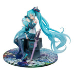 Mobile Suit Gundam x Hatsune Miku Lucrea PVC Figur - 45th Anniversary 17 cm Megahouse