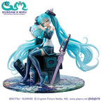 Mobile Suit Gundam x Hatsune Miku Lucrea PVC Figur - 45th Anniversary 17 cm Megahouse