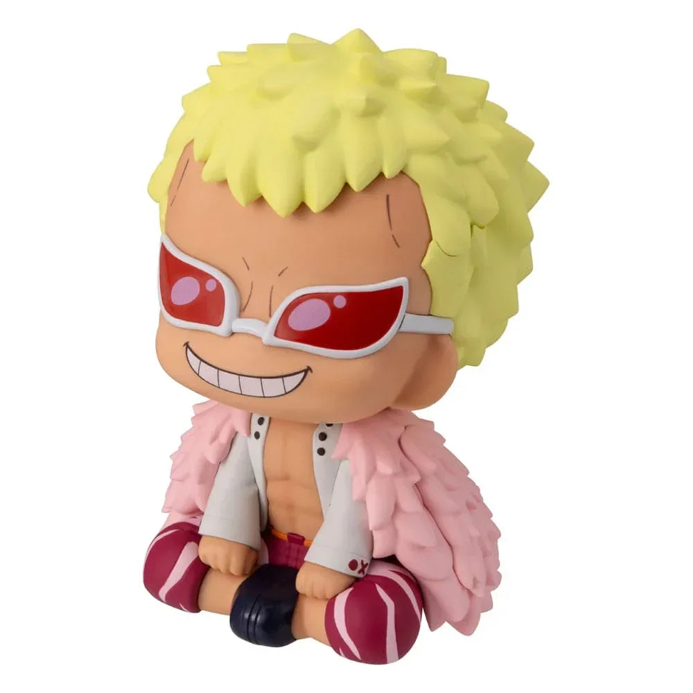One Piece Look Up PVC Figur Donquixote Doflamingo 11 cm Megahouse