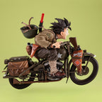 Dragonball Z 05 Desktop Real McCoy PVC Diorama Son Goku & Bike 18 cm Megahouse