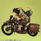 Dragonball Z 05 Desktop Real McCoy PVC Diorama Son Goku & Bike 18 cm Megahouse