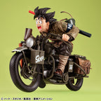 Dragonball Z 05 Desktop Real McCoy PVC Diorama Son Goku & Bike 18 cm Megahouse