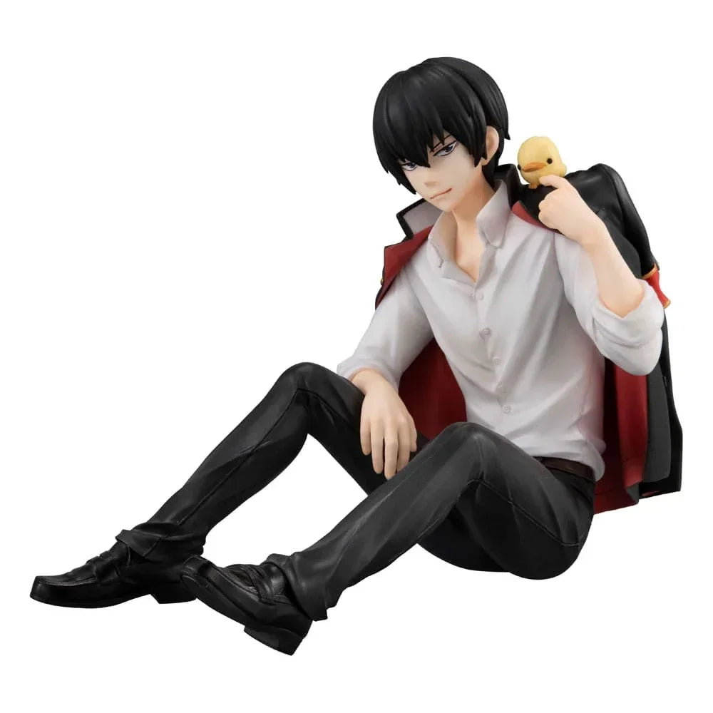 Katekyo Hitman Reborn! G.E.M. Series PVC Figur Hibari & Hibird Palm Size 8 cm Megahouse