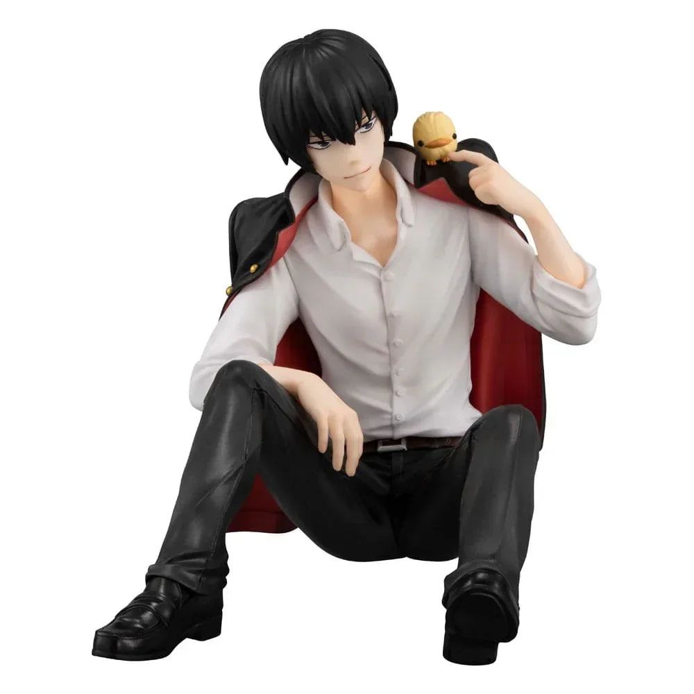 Katekyo Hitman Reborn! G.E.M. Series PVC Figur Hibari & Hibird Palm Size 8 cm Megahouse