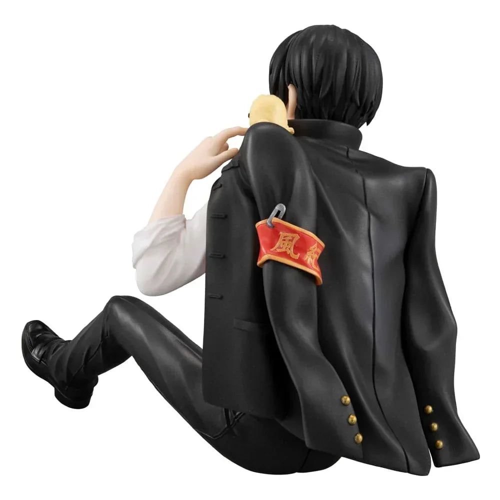 Katekyo Hitman Reborn! G.E.M. Series PVC Figur Hibari & Hibird Palm Size 8 cm Megahouse