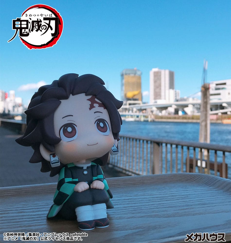 Demon Slayer Kimetsu no Yaiba Look Up PVC Figur Tanjiro Kamado 11 cm Megahouse