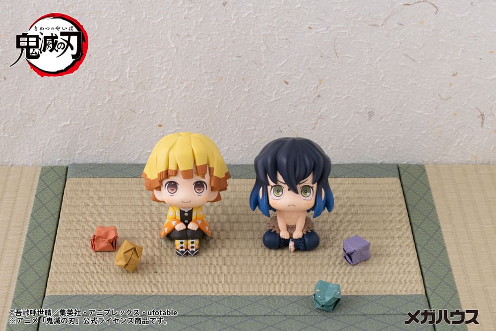 Demon Slayer Kimetsu no Yaiba Look Up PVC Figur Zenitsu Agatsuma Smile Ver. 11 cm Megahouse