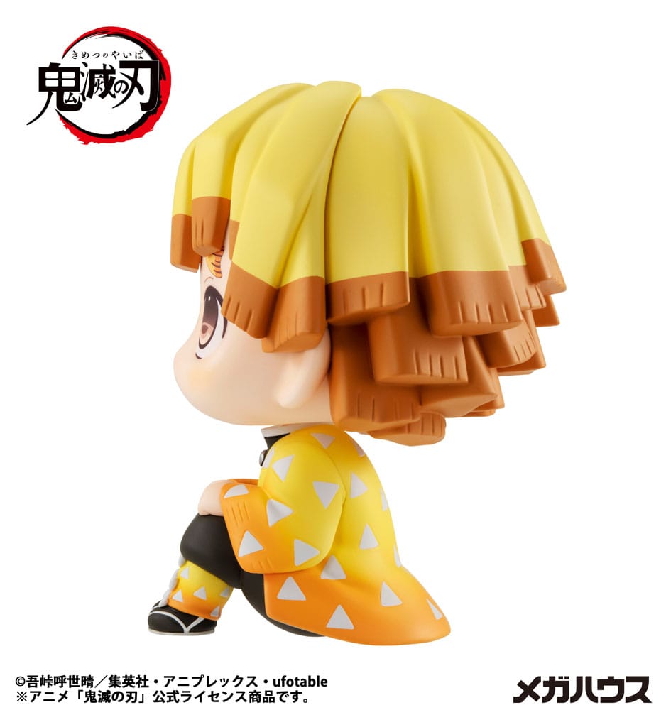 Demon Slayer Kimetsu no Yaiba Look Up PVC Figur Zenitsu Agatsuma Smile Ver. 11 cm Megahouse