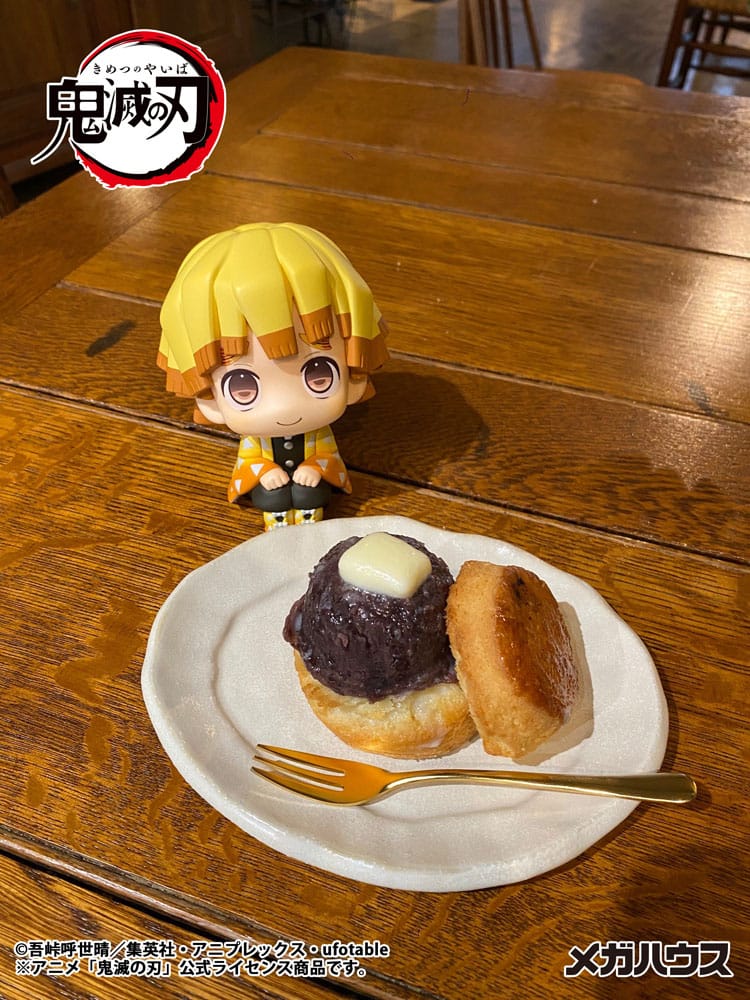 Demon Slayer Kimetsu no Yaiba Look Up PVC Figur Zenitsu Agatsuma Smile Ver. 11 cm Megahouse